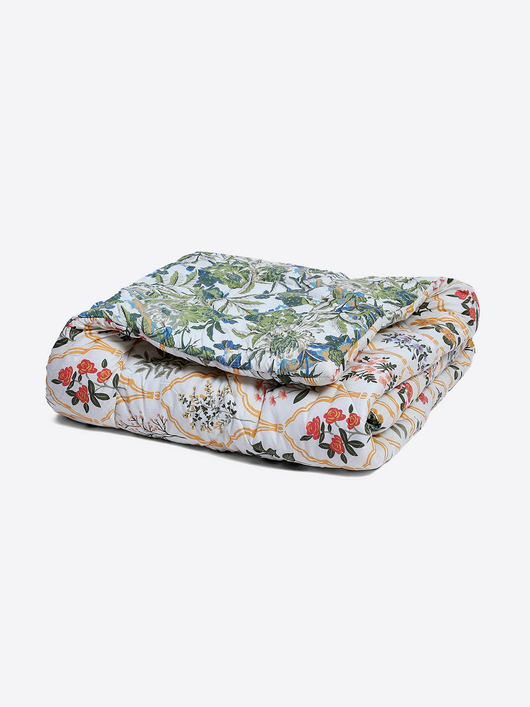 Printed Single Bed 3 Ply Comforter for AC Room - (Marvella)