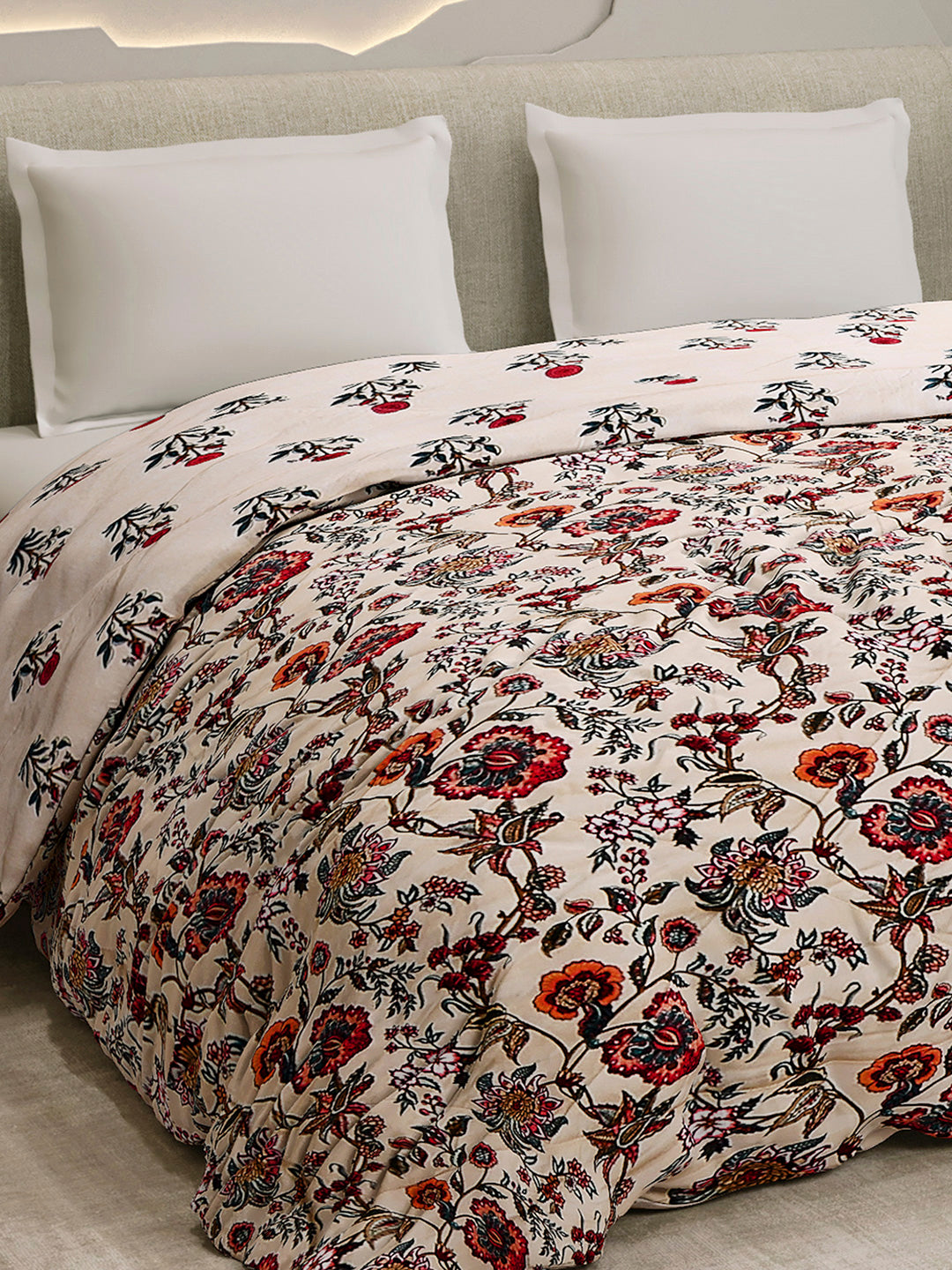 Printed Double Bed 3 Ply Comforter for AC Room - (Marvella)
