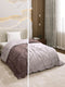 Solid Single Bed 3 Ply Comforter for AC Room - (Melange)