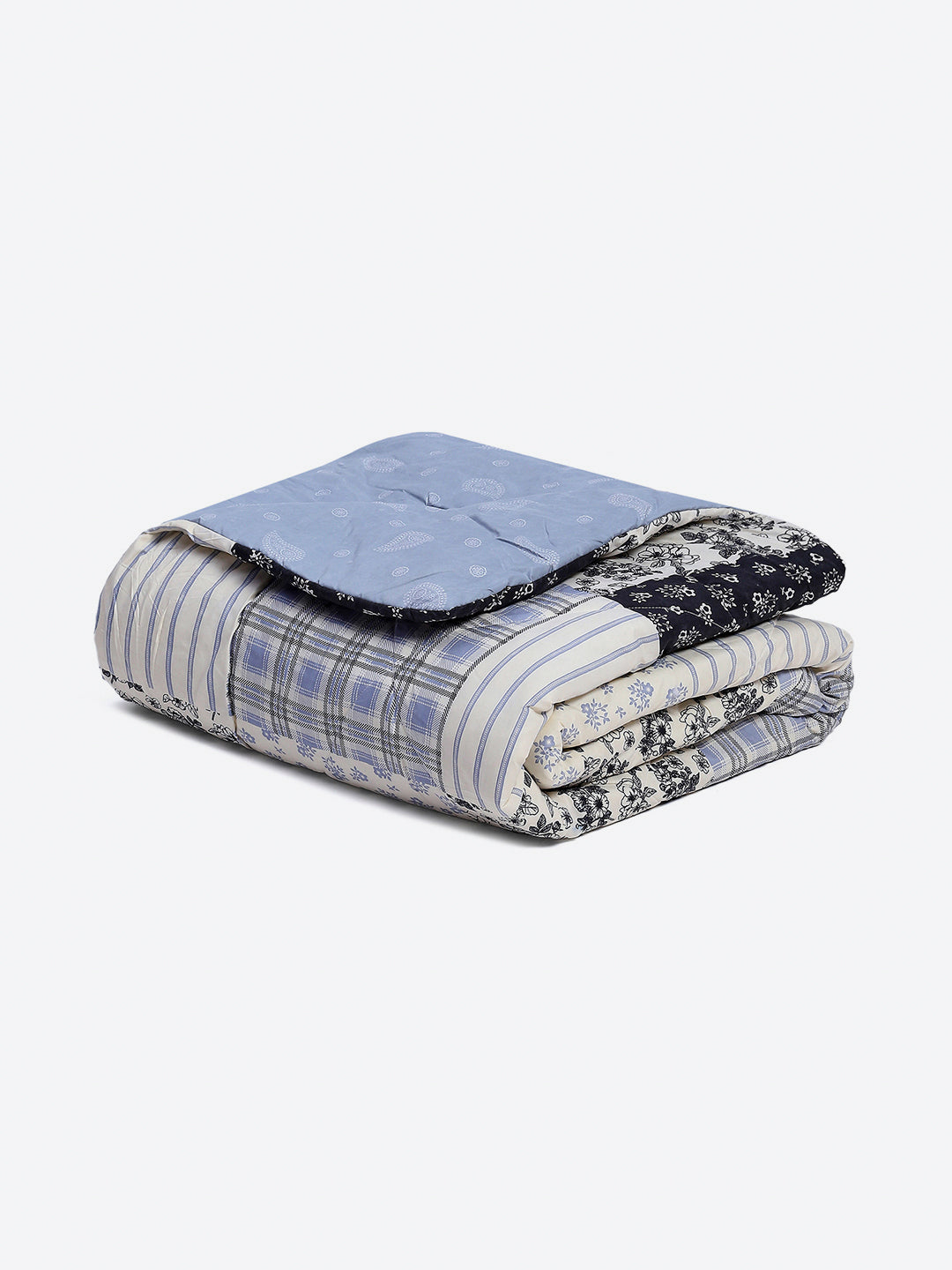 Printed Double Bed 3 Ply Comforter for AC Room - (Sanskriti)