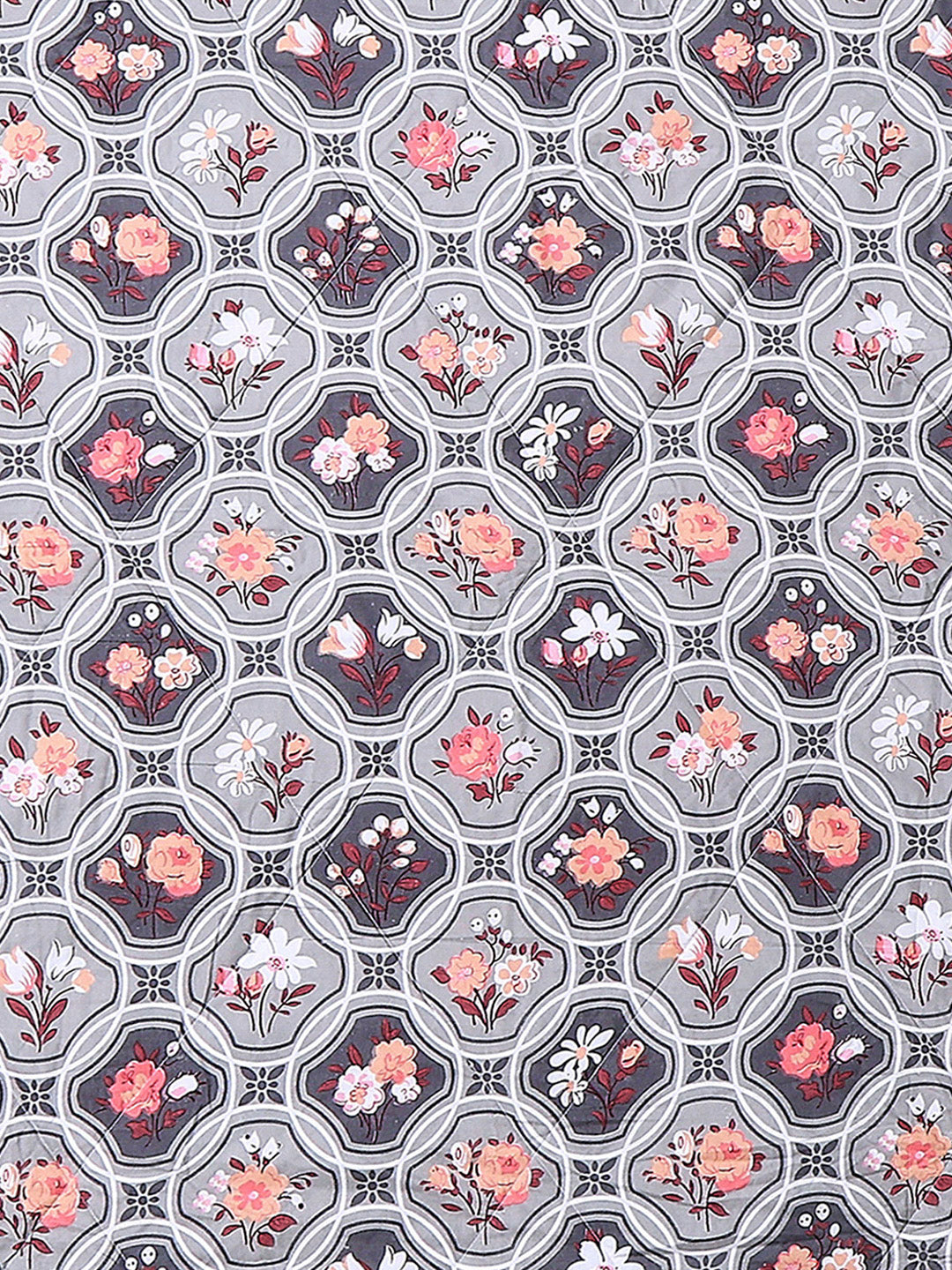 Printed Double Bed 3 Ply Comforter for AC Room - (Sanskriti)