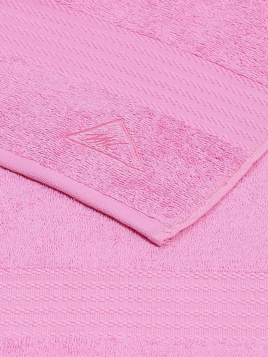 Magenta Cotton Solid 400 GSM Car Towel (Jazz)