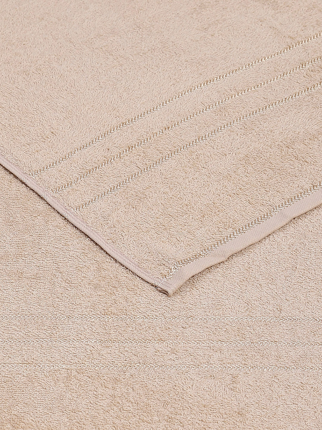 Cream Cotton Solid 350 GSM Car Towel (Soho)