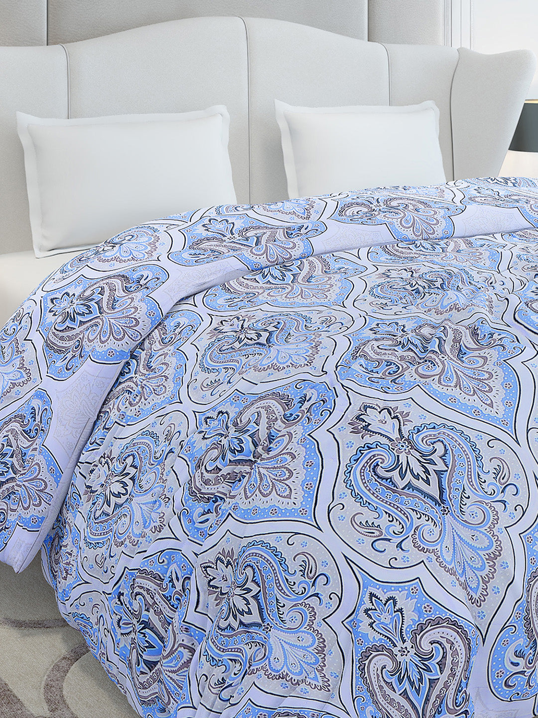 Printed Double Bed 210 GSM Duvet for Mild Winter - (Ecoesy)