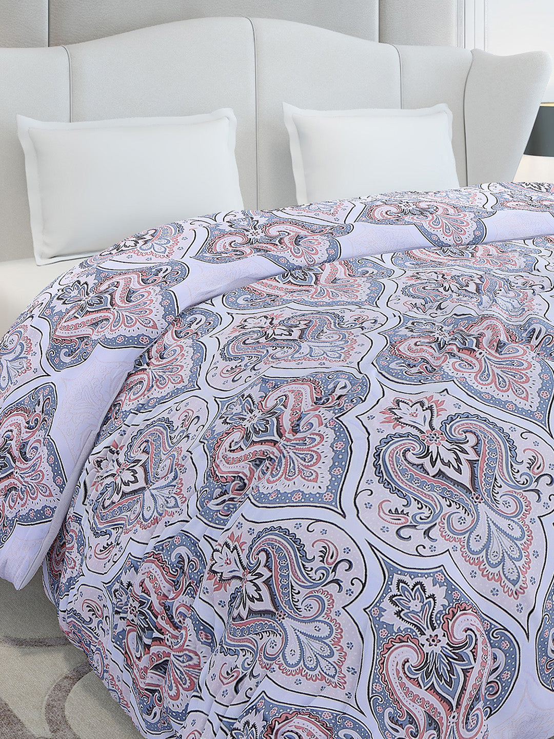 Printed Double Bed 210 GSM Duvet for Mild Winter - (Ecoesy)