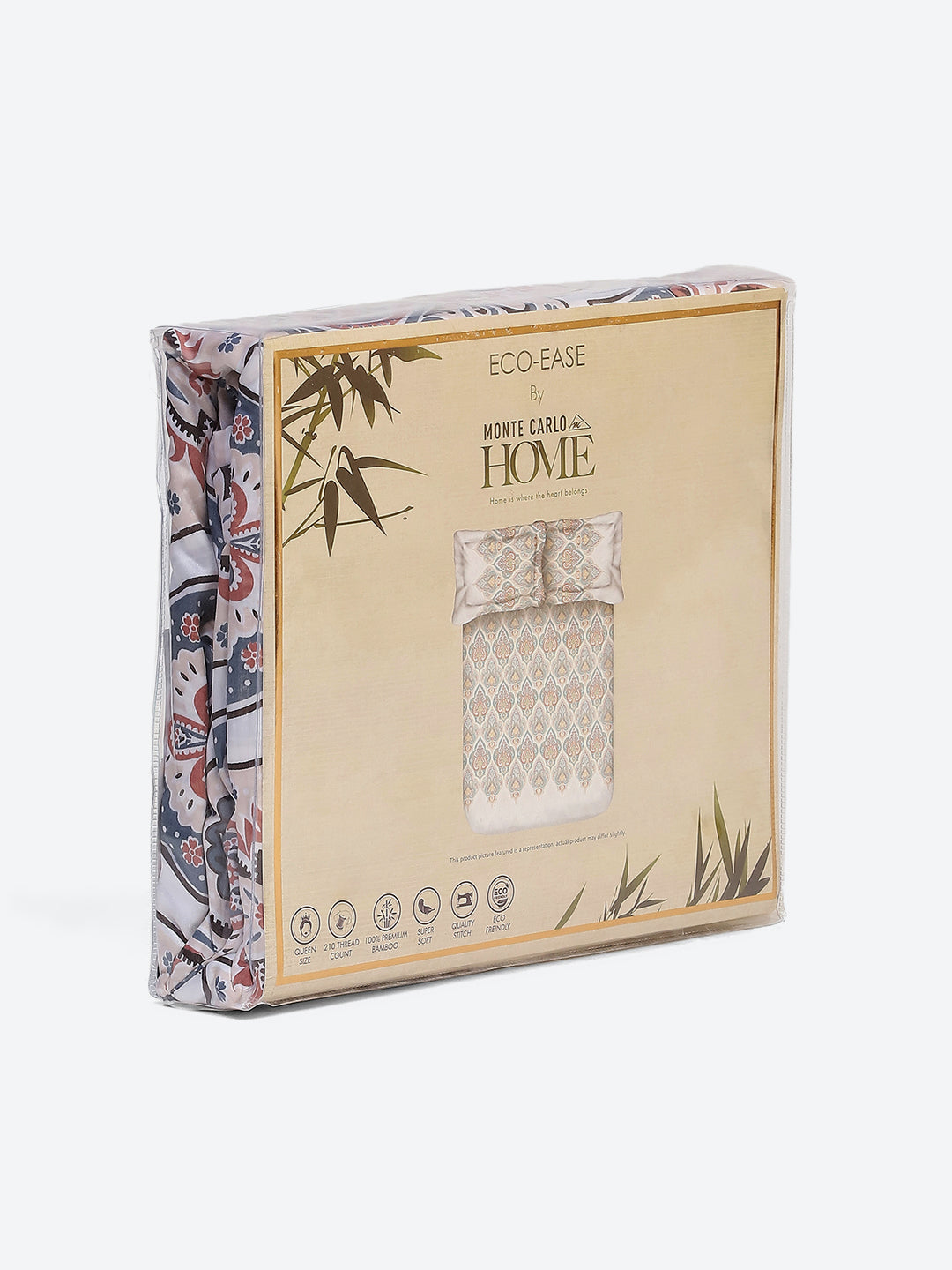 Printed Double Bed 210 GSM Duvet for Mild Winter - (Ecoesy)