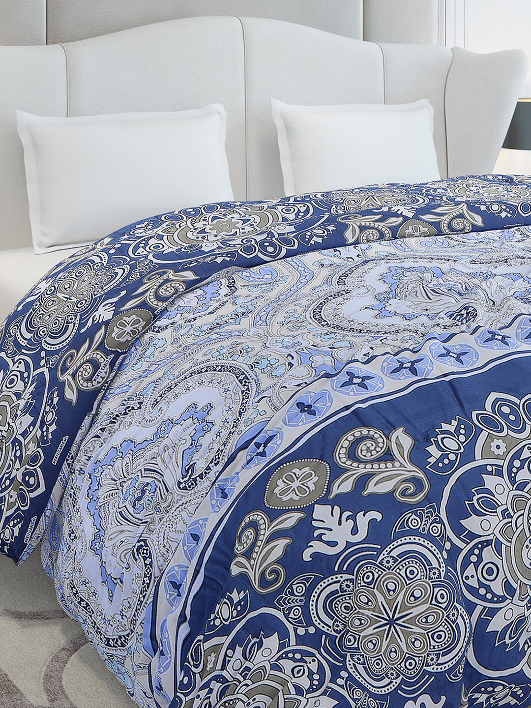 Printed Double Bed 210 GSM Duvet for Mild Winter - (Ecoesy)