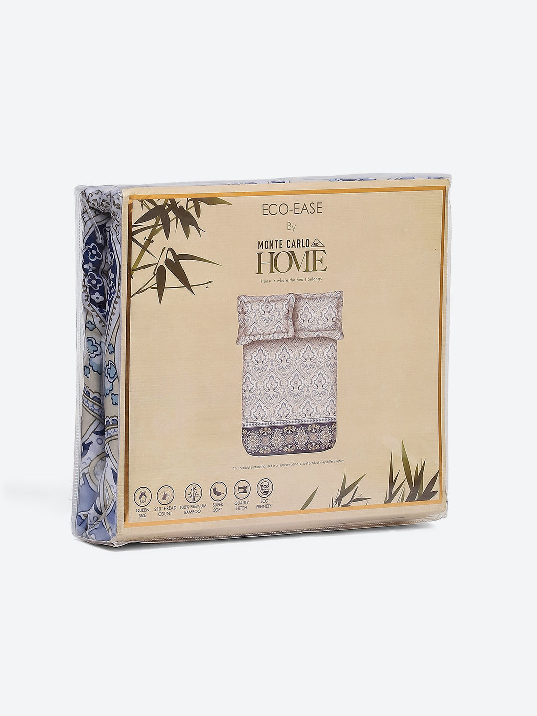 Printed Double Bed 210 GSM Duvet for Mild Winter - (Ecoesy)