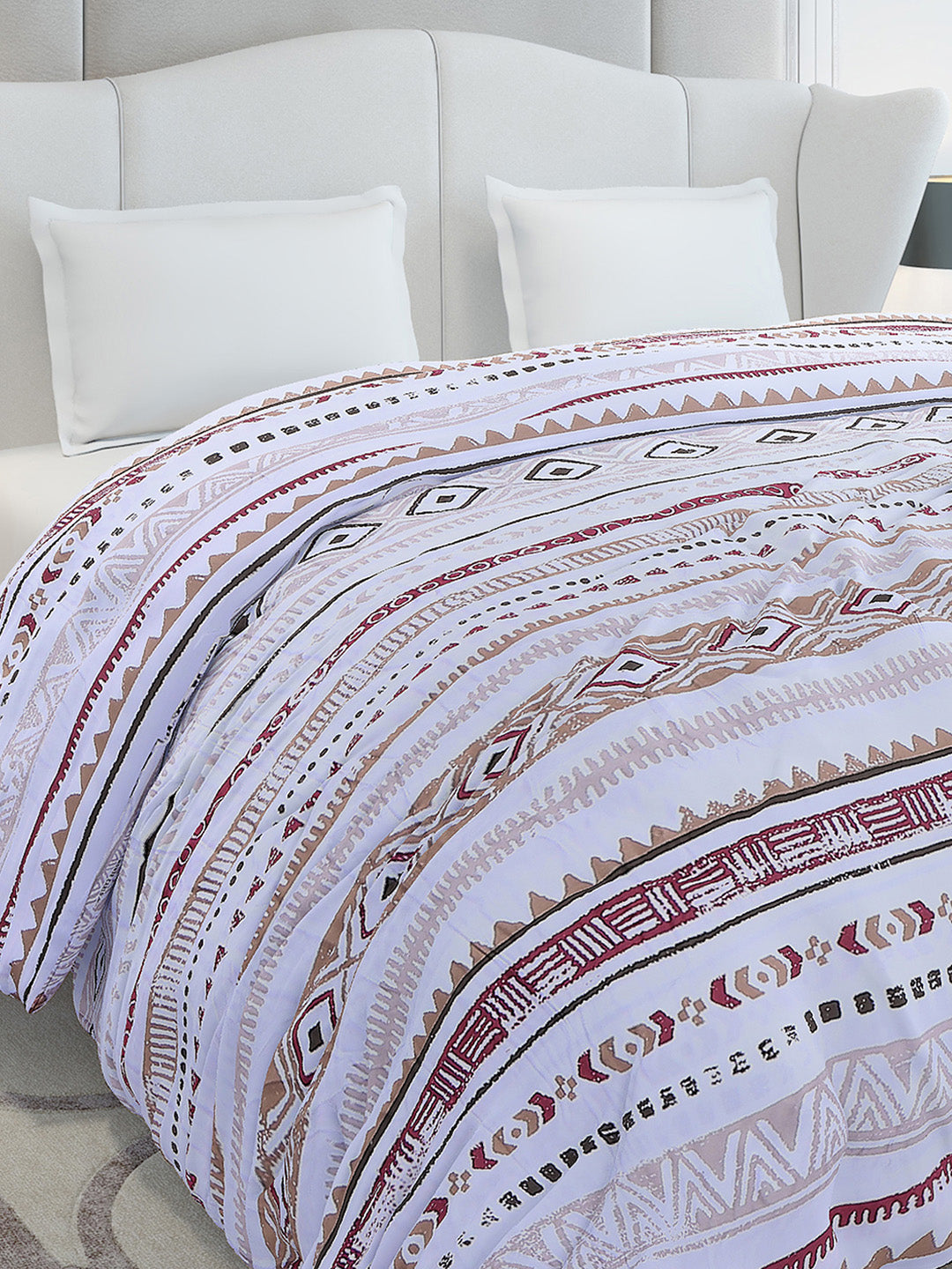 Printed Double Bed 210 GSM Duvet for Mild Winter - (Ecoesy)