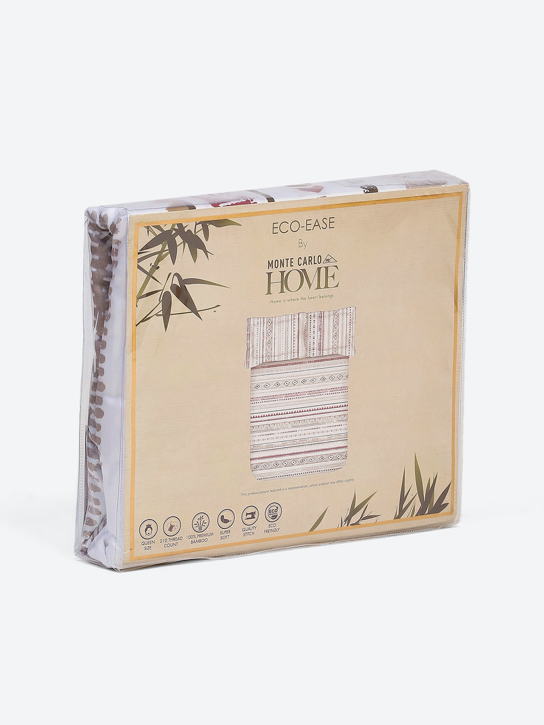 Printed Double Bed 210 GSM Duvet for Mild Winter - (Ecoesy)