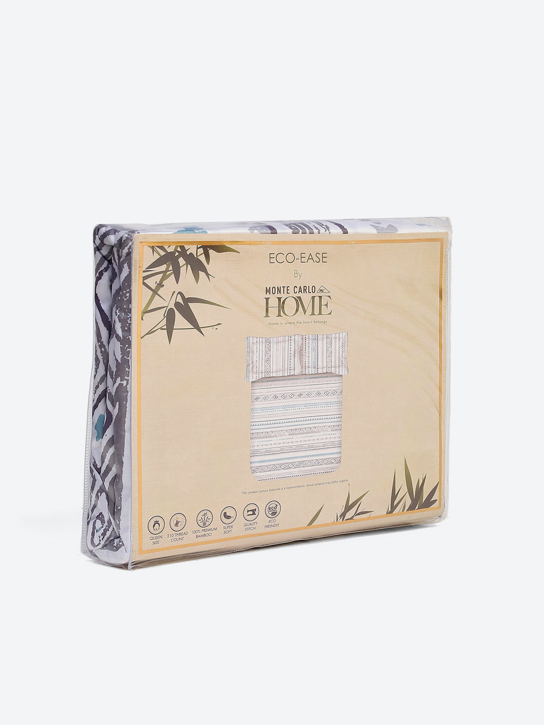 Printed Double Bed 210 GSM Duvet for Mild Winter - (Ecoesy)
