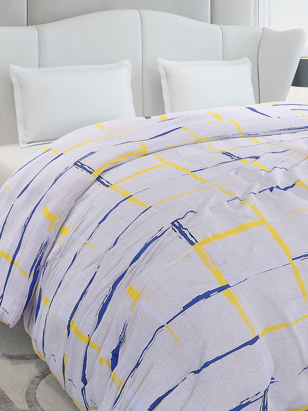 Printed Double Bed 210 GSM Duvet for Mild Winter - (Ecoesy)