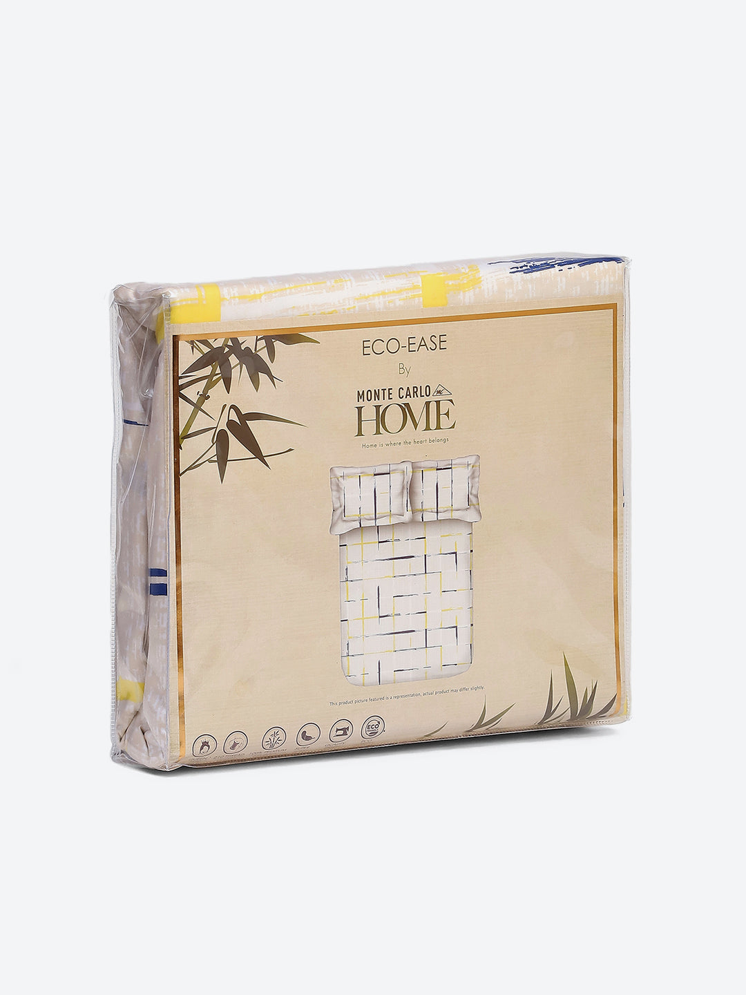 Printed Double Bed 210 GSM Duvet for Mild Winter - (Ecoesy)