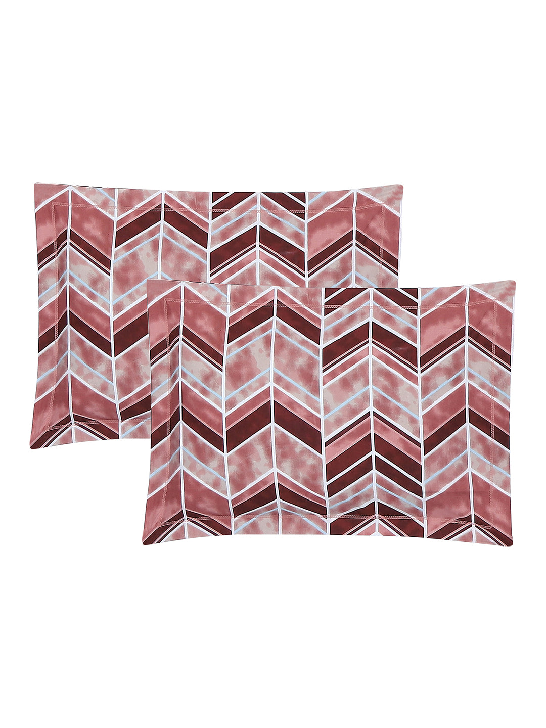 130 GSM Polyester King Size 1 Bedsheet with 2 Pillow Covers (Stanley Gold)