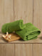 Light Green Cotton Solid 350 GSM Hand Towel (Pack of 2)