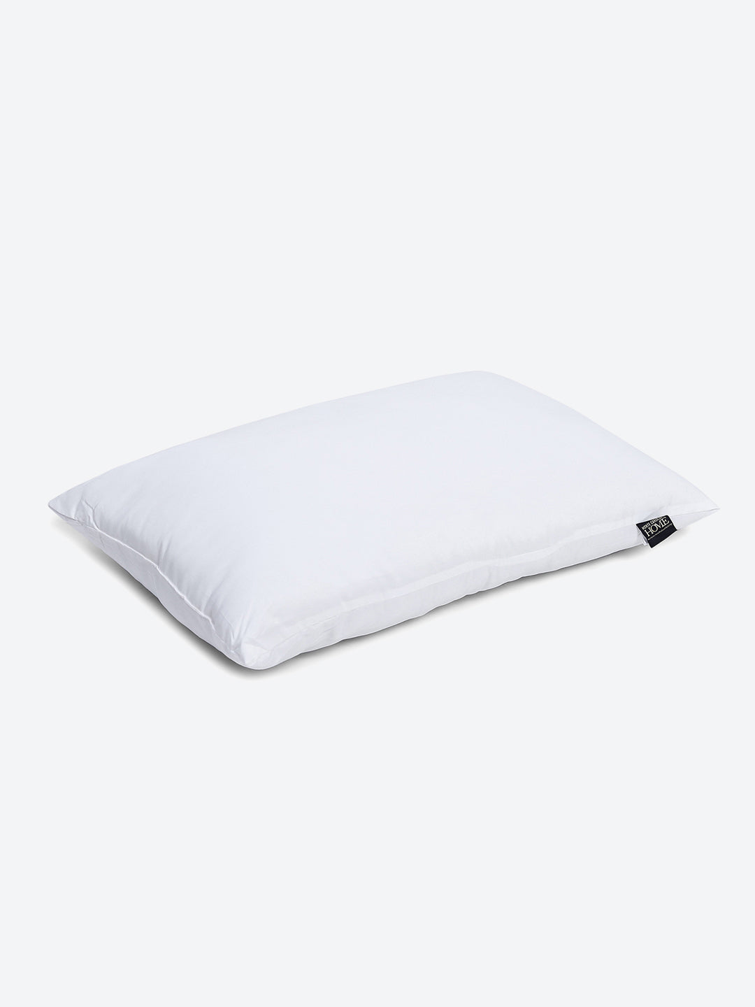 White Solid Polyflex Micro Peach Pillow - PVC Pack
