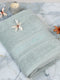 Light Blue Cotton Solid 650 GSM Bath Towel (Eusapia)