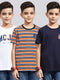 Boys Multi Color Printed Round Neck Half Sleeve T-Shirt (Pack of 3)