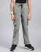 Boys Grey Printed Regular Fit Lower