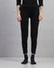 Women Black Solid Regular Fit Thermal Lower