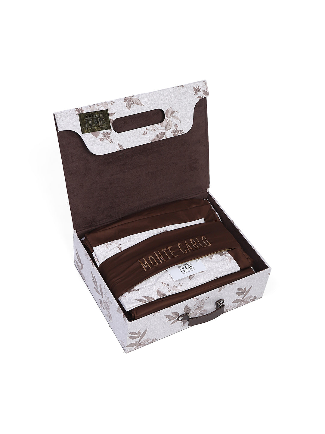 300 TC Cotton King Size Luxury 7 Pc Bedding Set (Heritage)
