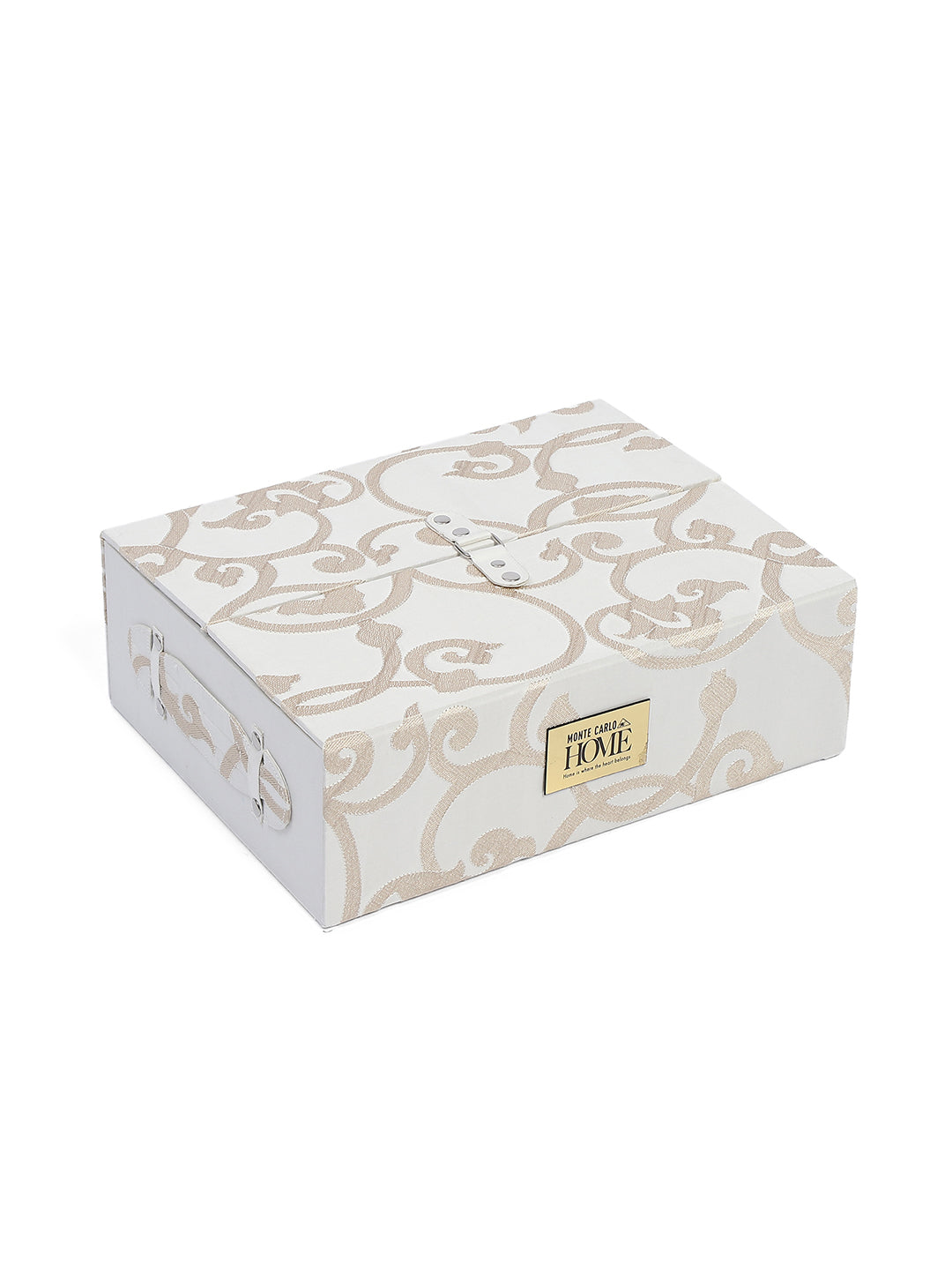 400 TC Cotton King Size Luxury 10 Pc Bedding Set (Matrix)