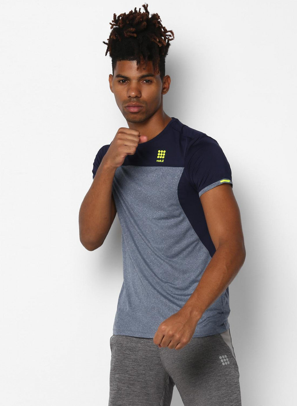 Rock.it Blue Round Neck Smart Fit T-Shirt