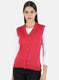 Women Purple Solid Cardigan
