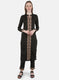 Women Green Kurti+Lower Set for Winter