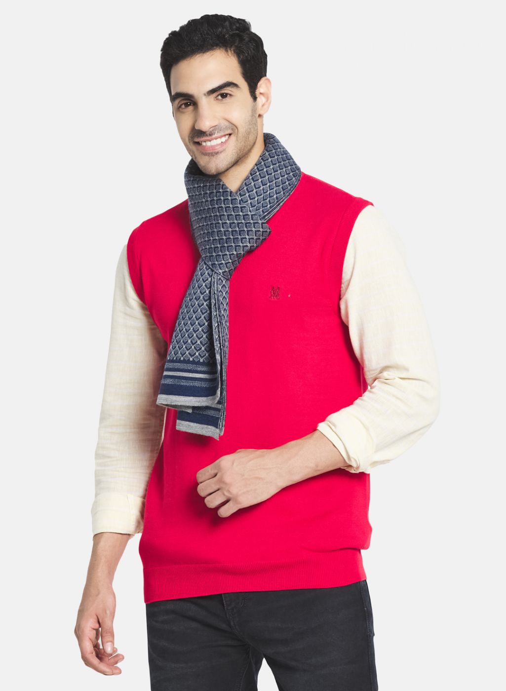 Men Blue Muffler