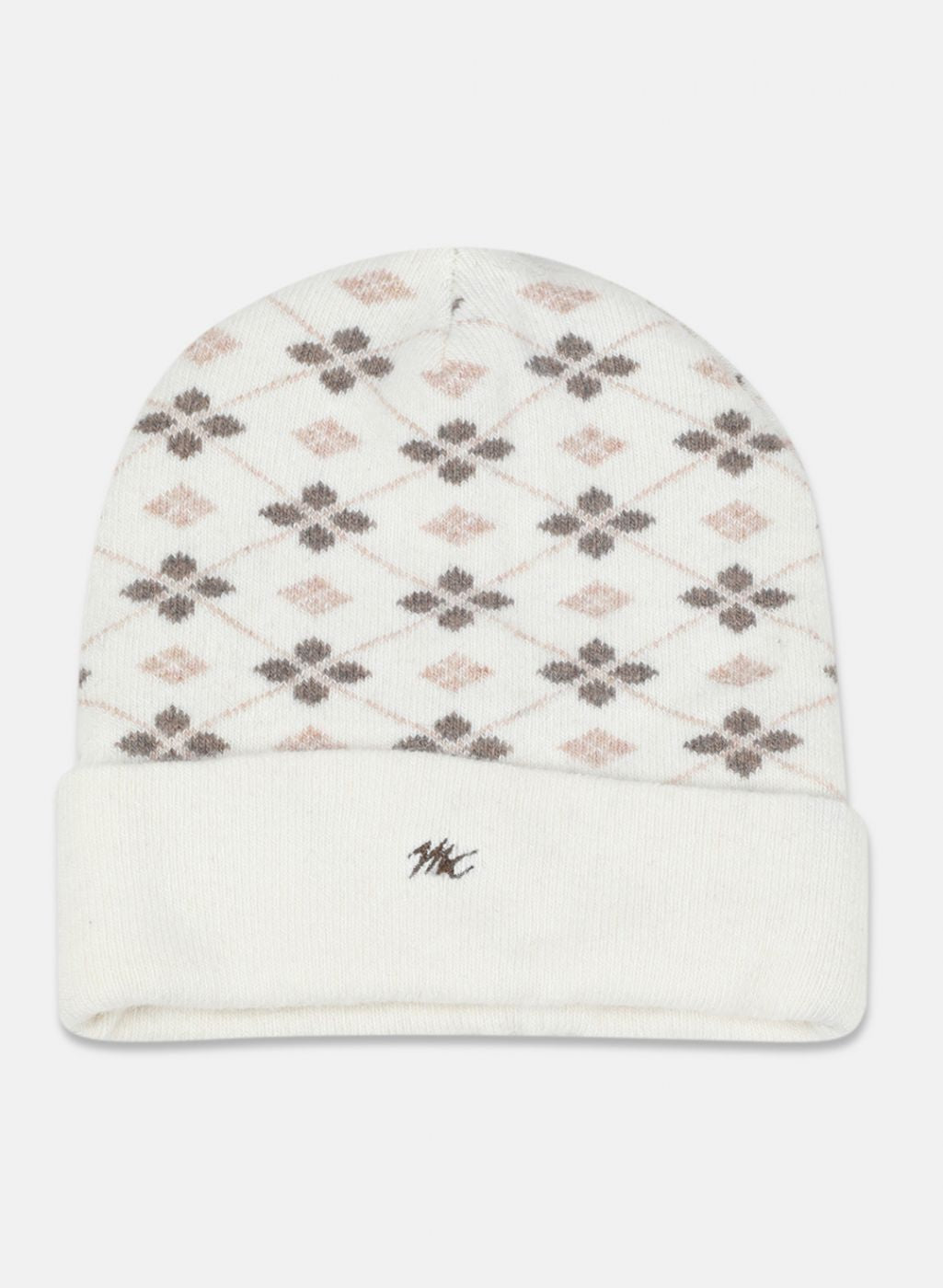 Men Off White Self Design Cap