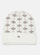 Men Off White Self Design Cap