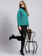 Women Green Solid Cardigan
