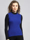 Women Blue Solid Sceavy