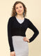 Women Olive Solid Blend wool Blouse