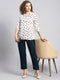 Women Blue Self Winter Lower