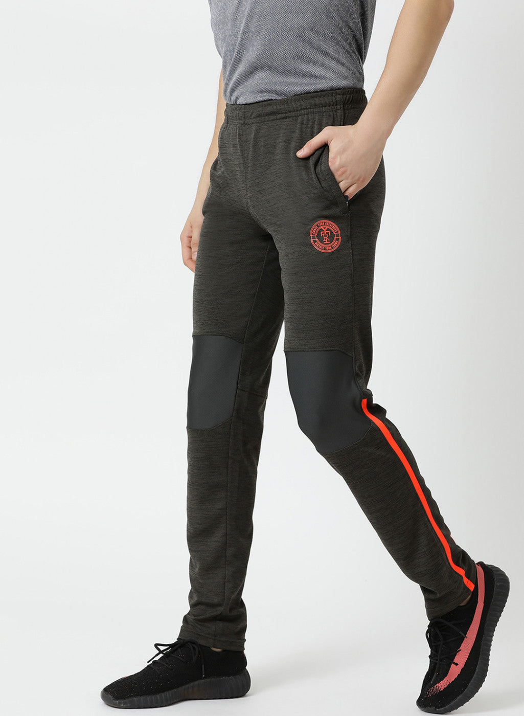 Grey Regular Fit Lower