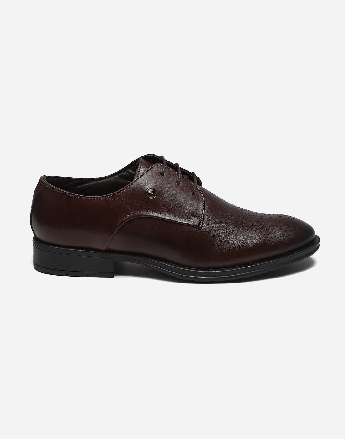 Men Brown Lace Up Genuine Leather Formal Brogues
