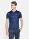 Rock.it Men Navy Blue Printed T-Shirt