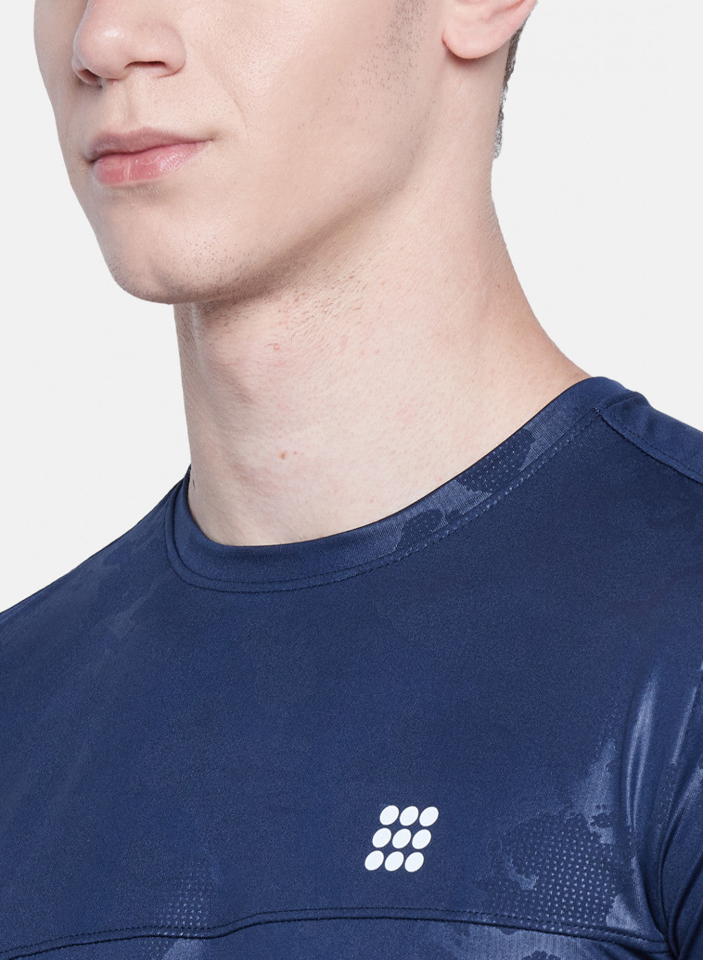 Rock.it Men Navy Blue Printed T-Shirt