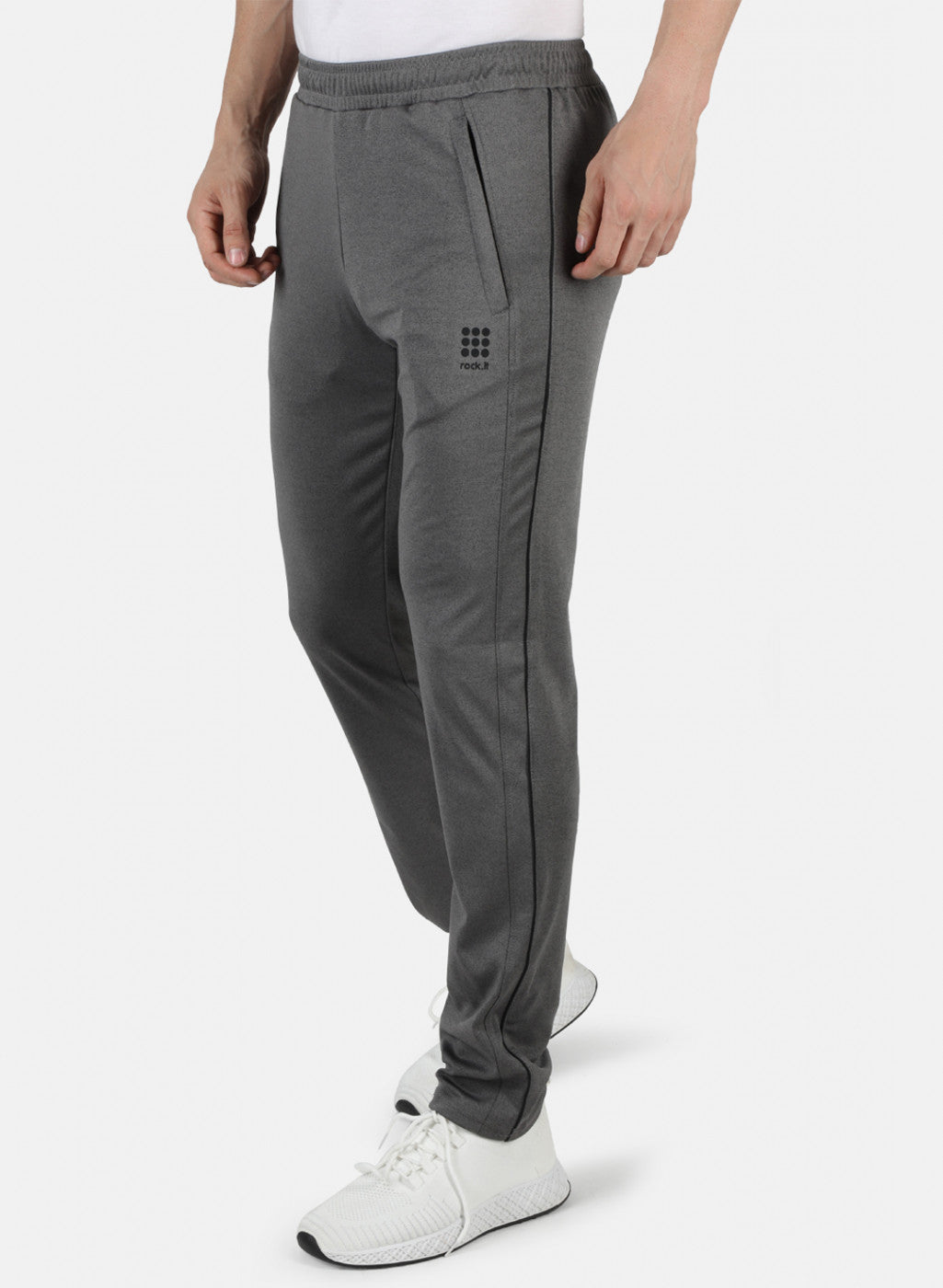 Grey Regular Fit Lower