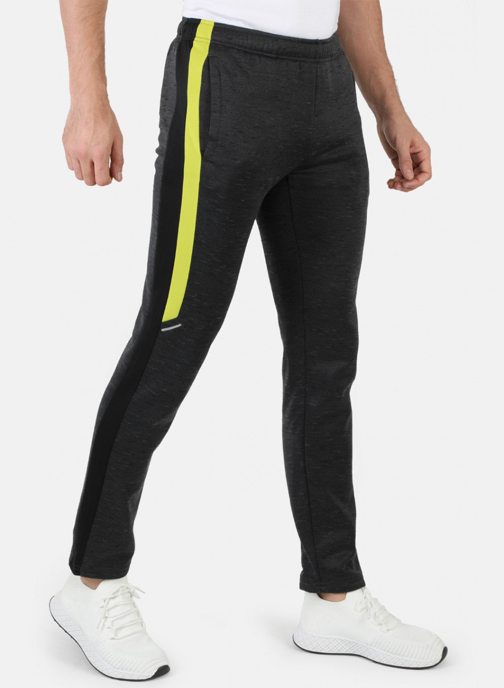 Men Black Solid Lower