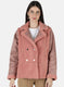Women Pink Solid Jacket