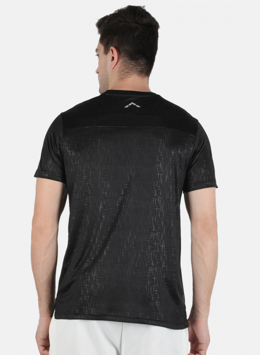 Rock.it Men Black Printed Round Neck T-Shirt
