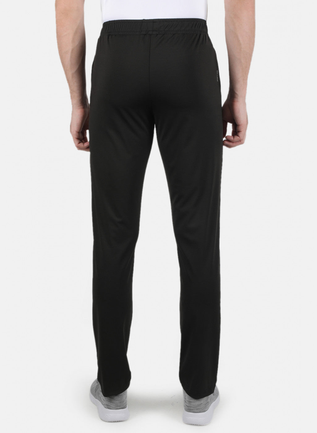 Men Black Plain Track Pant