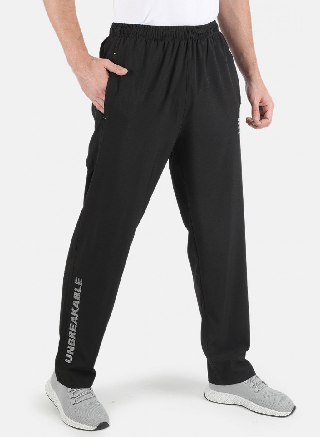 Men Black Regular Fit Lower