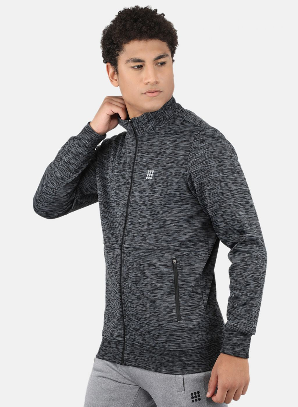 Men Black Printed Sweatshirt