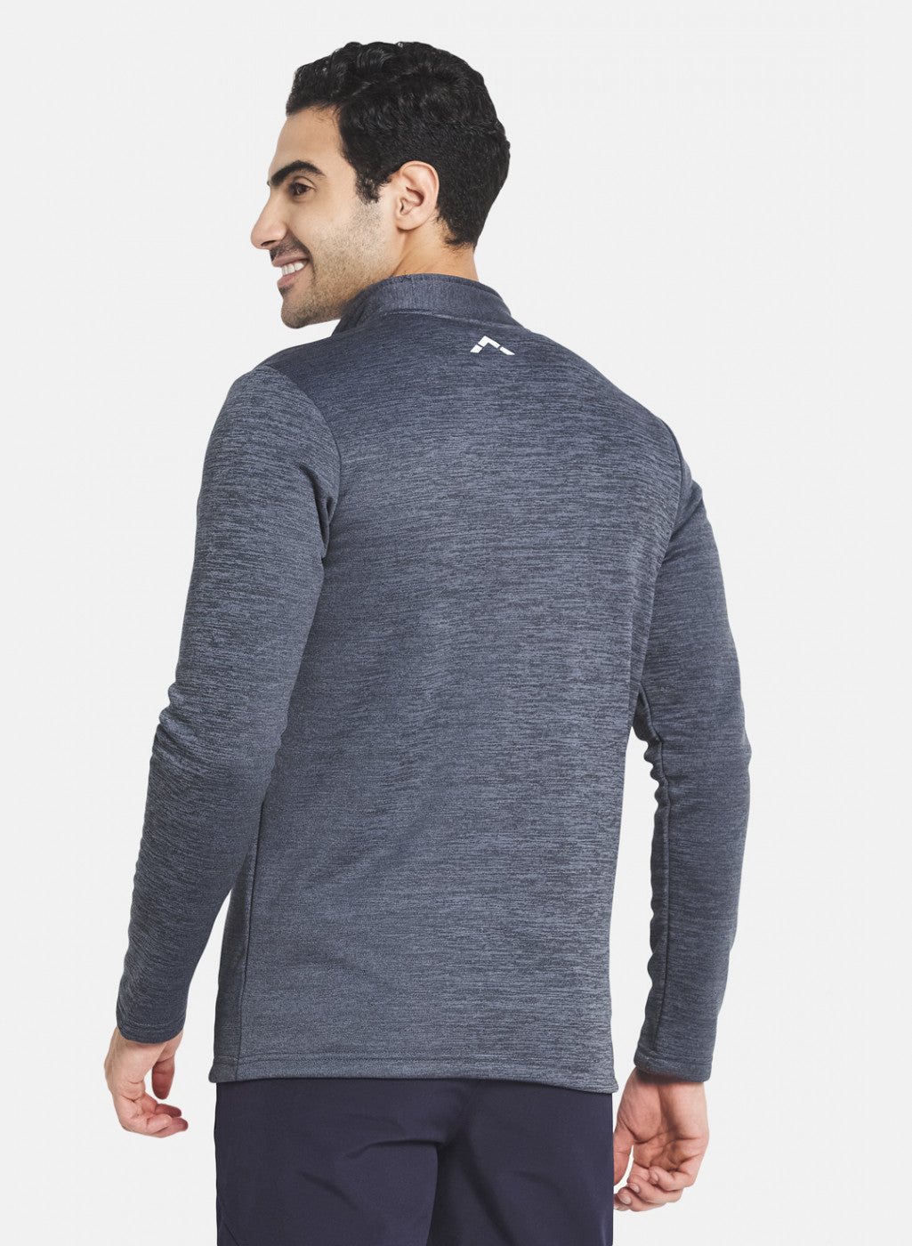 Men Grey Solid Sweatshirt