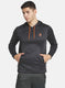 Rock.it Men Black Solid Sweatshirt