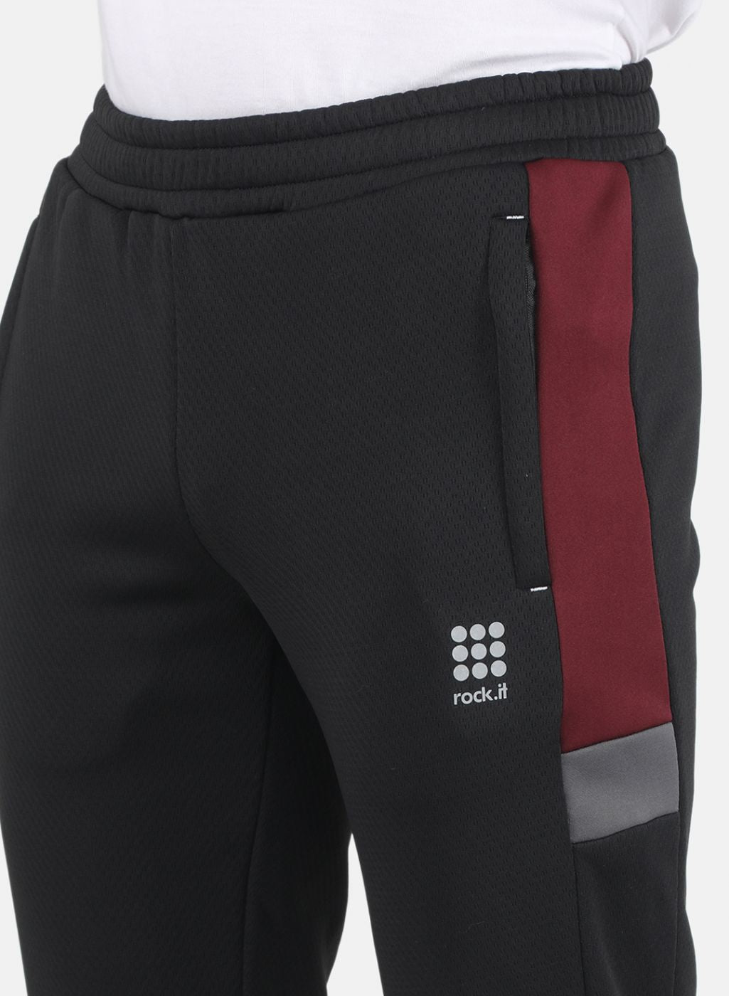 Men Black Smart Fit Track Pant